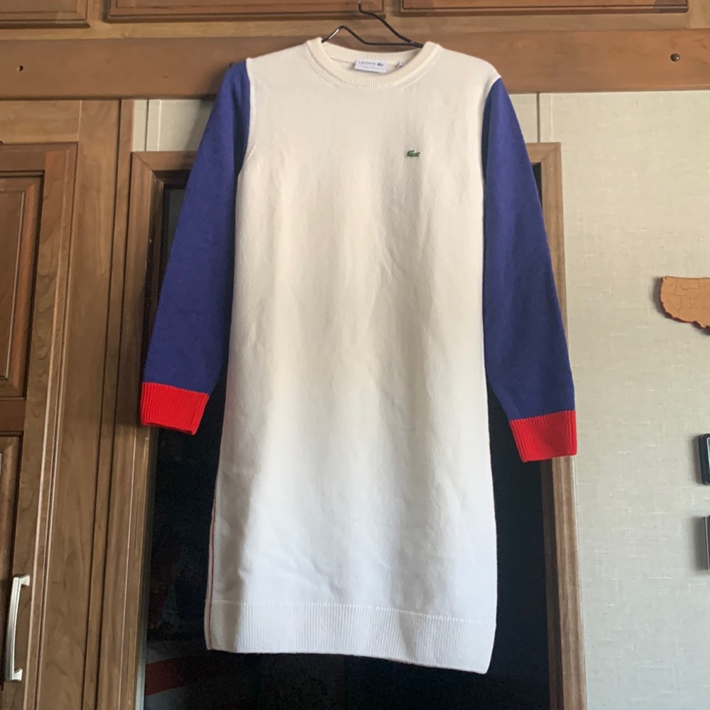 Lacoste womens wool dress